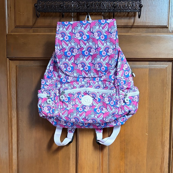 NWT Kipling Ezra Mystical Mane Unicorn Backpack
